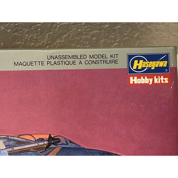 NEW Hasegawa Grumman F-14A Tomcat 1/72 Scale Model Kit Navy Fighter Top Gun 1987 - Picture 5 of 12